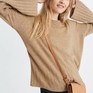 Madewell❤️Ayres Wool Blend Sweater